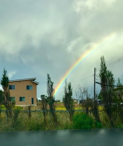 出雲の朝