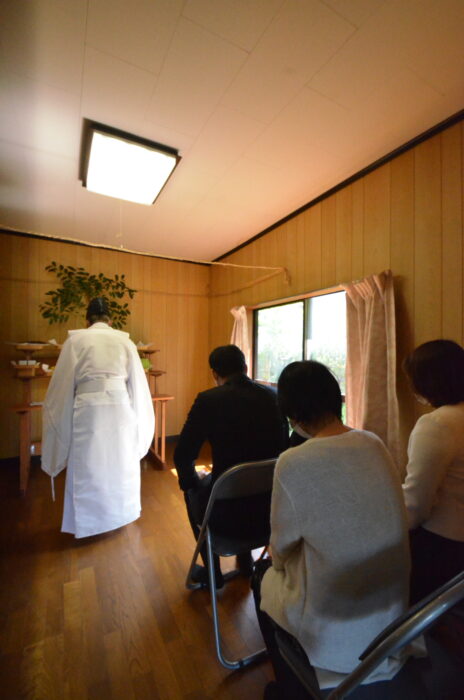 出雲市Ｋ様邸安全祈願祭