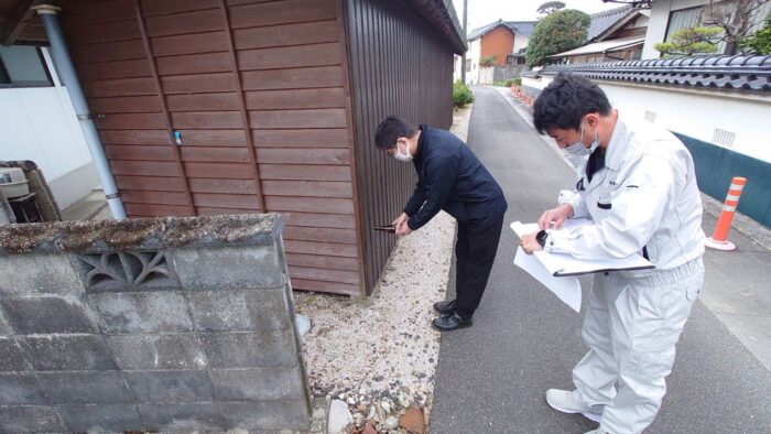 出雲市　リノベーション工事　お清め神事と安全祈願祭がありました