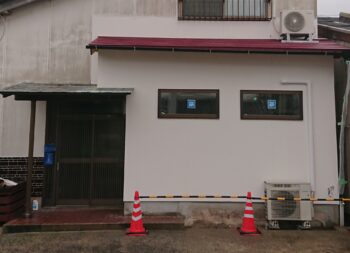 大田市　改修工事　O様邸　足場撤去作業が完了しました